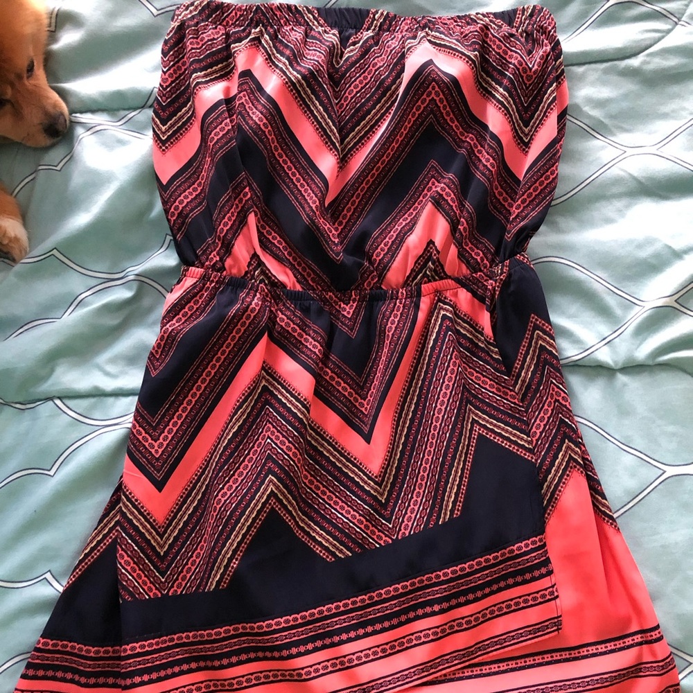 Strapless dress